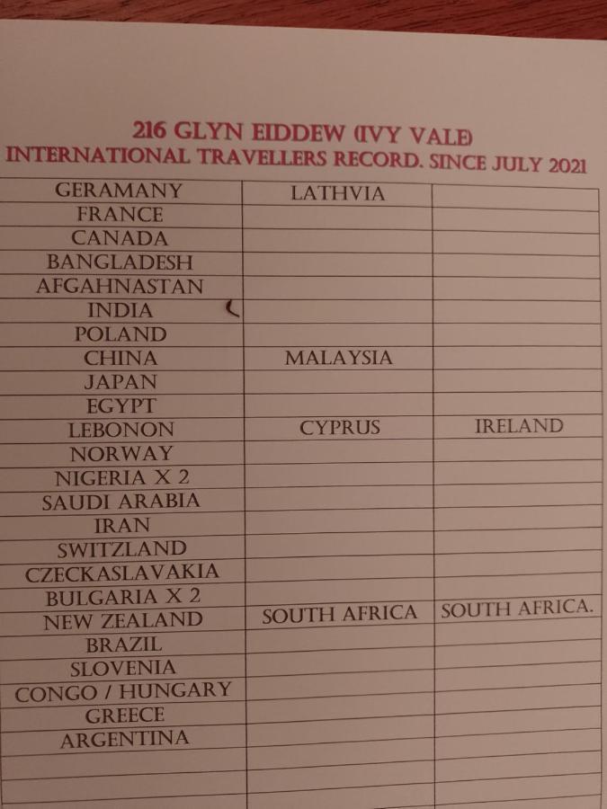 216 Glyn Eiddew Hotel Cardiff Bagian luar foto
